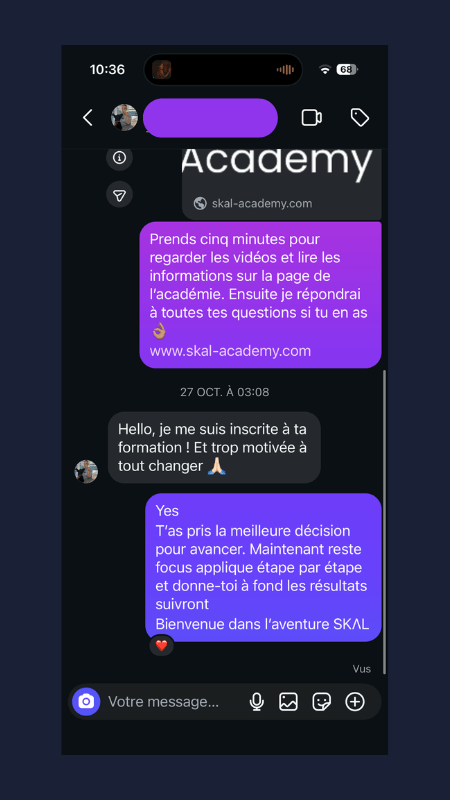 Témoignage élève SKΛL 6