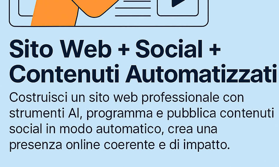 Sito Online e Contenuti Automatici in Pochi Click