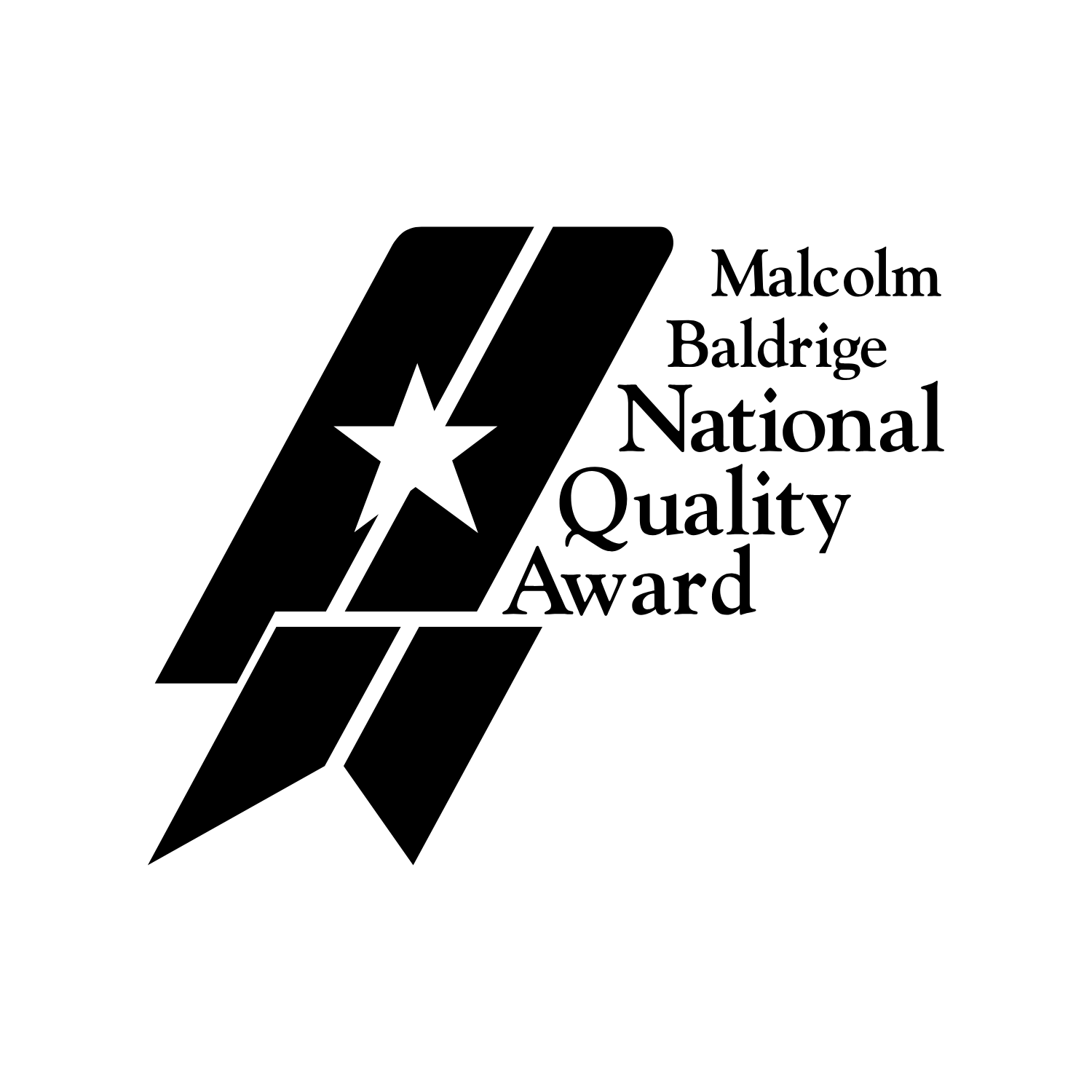 Logo Malcolm Baldrige National Quality Award, alianza de calidad educativa Colegio Charles Darwin