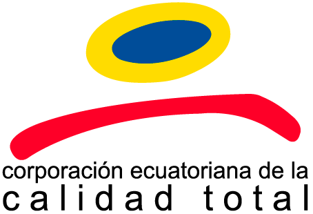 Logo Corporación Ecuatoriana de Calidad Total, convenio educativo Colegio Charles Darwin