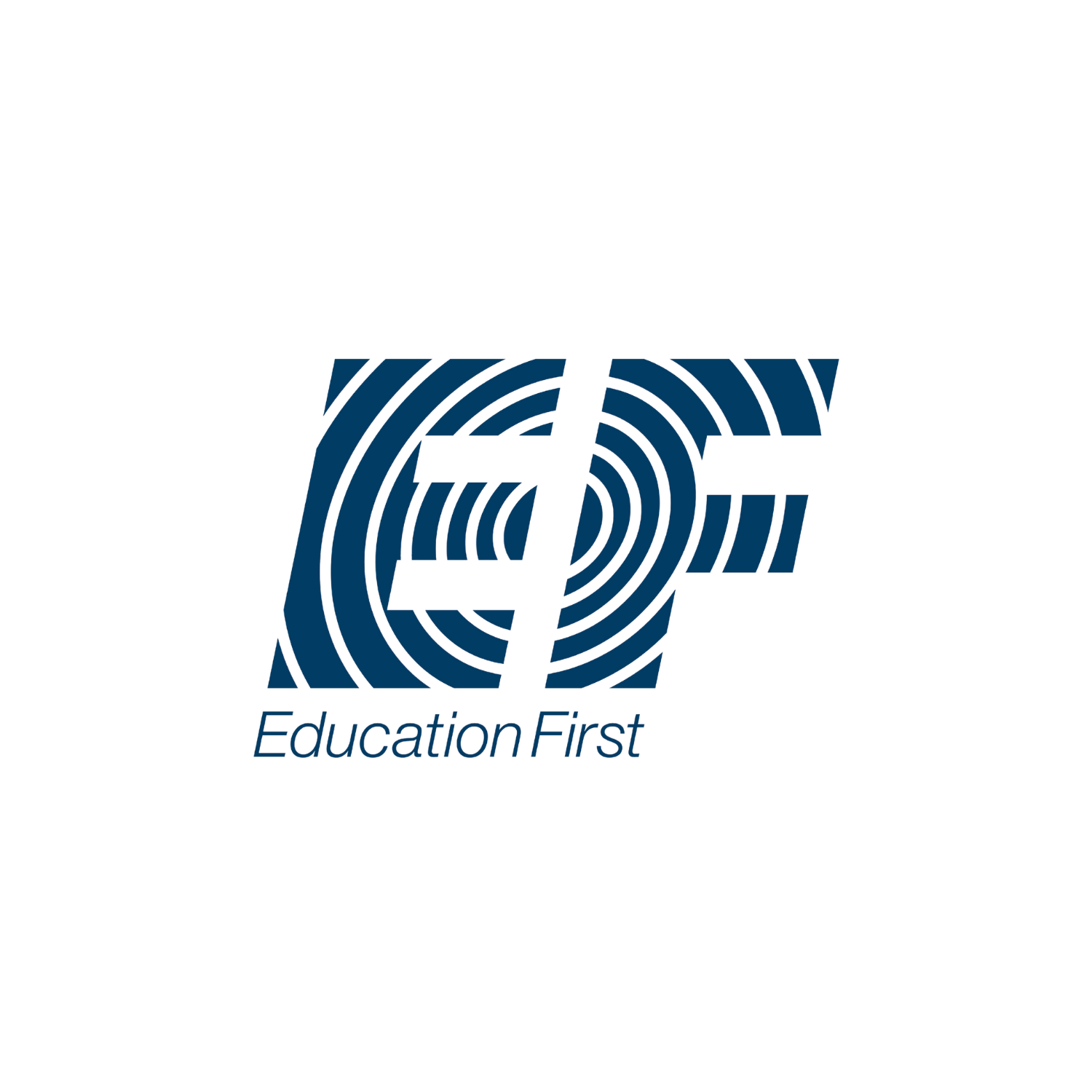 Logo EF Education First, alianza internacional de idiomas del Colegio Charles Darwin