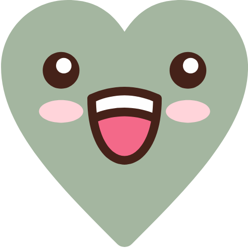 Heart with smiling face symbolizing emotional resilience, lightness, and joy in the healing process.