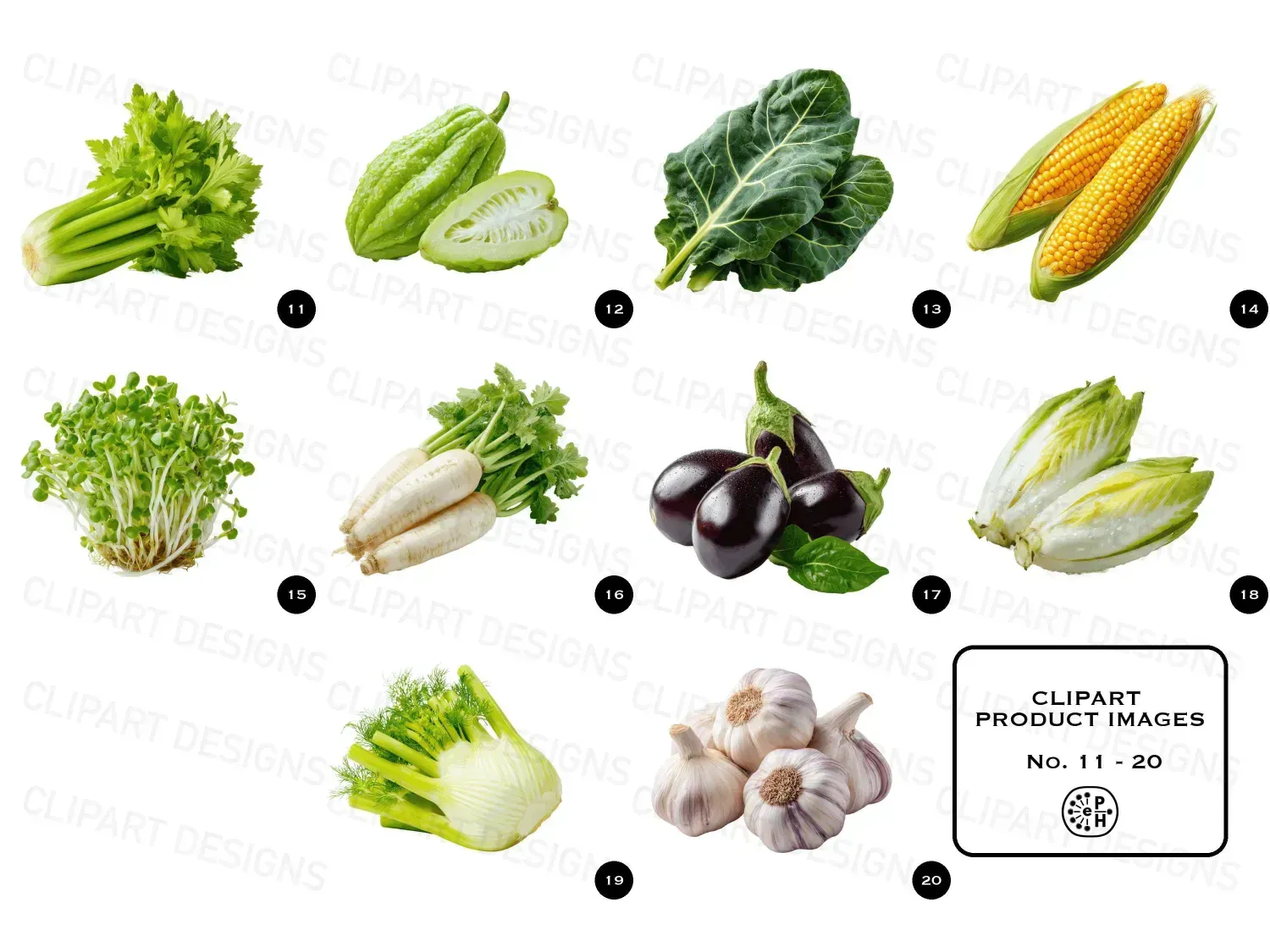 Infuse your projects with this vibrant vegetable clipart images bundle. Perfect for food blogs, cookbooks, and uplifting kitchen decor! Explore today!
