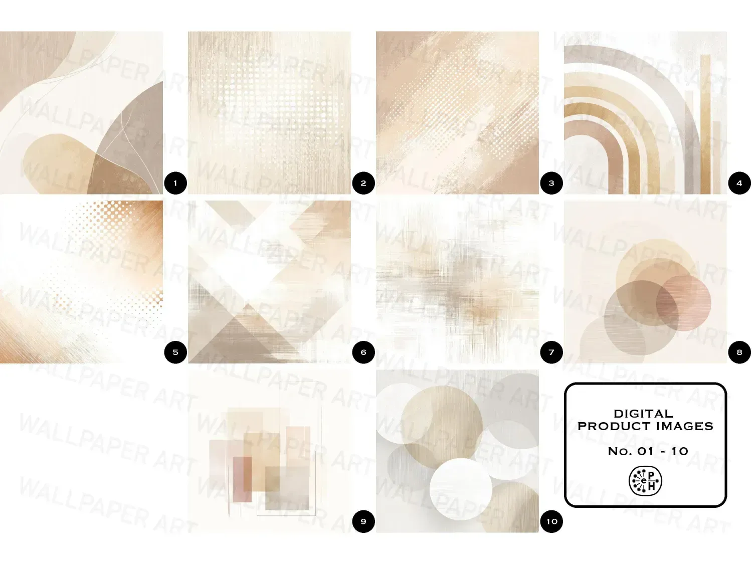 Transform your planning with 20 serene beige digital background wallpaper for planners and journals. Beige Minimalism Pattern Pack / Bundle. Grab your bundle now.