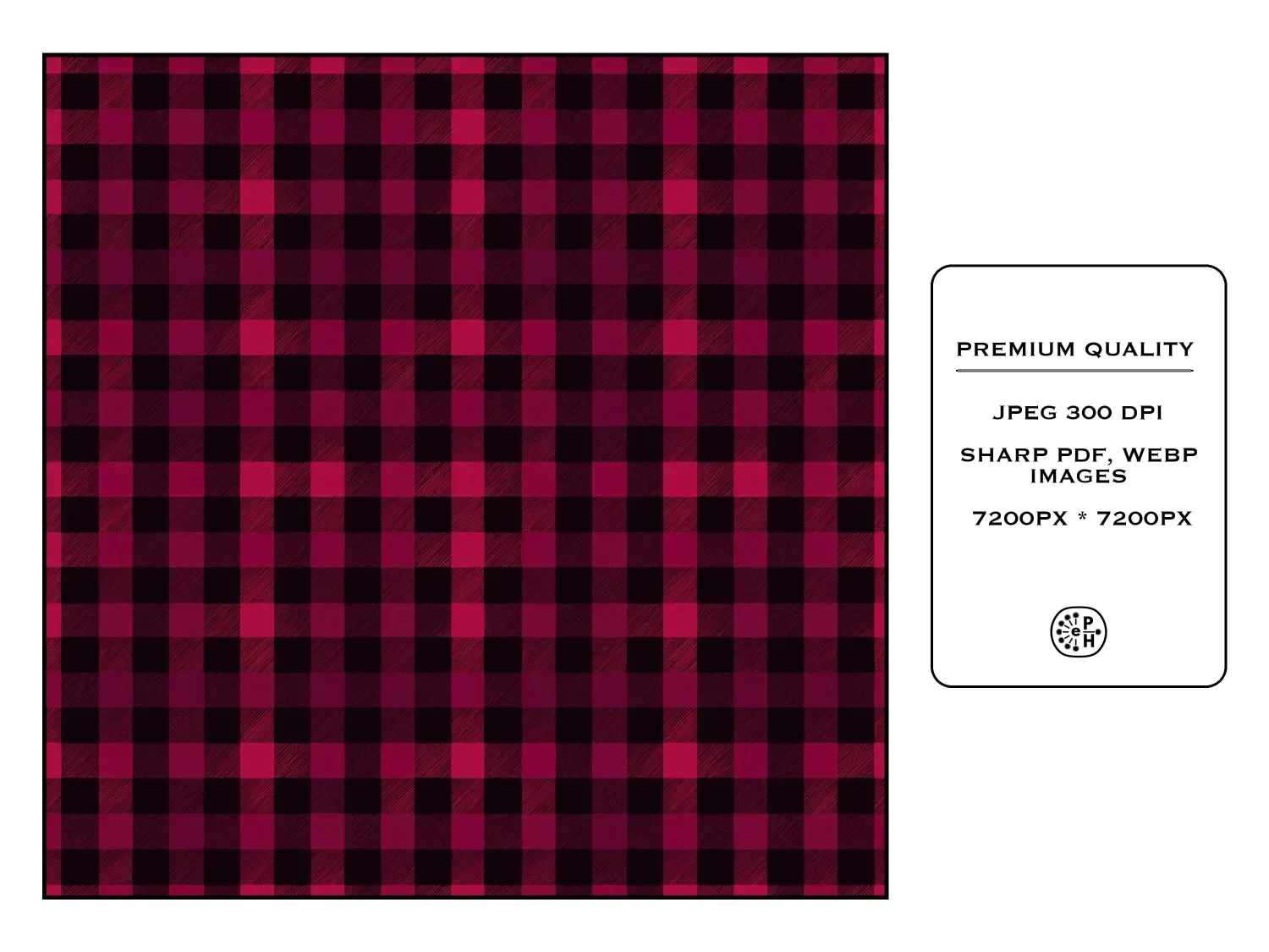 Find here our 20 Classic Gingham Seamless Pattern Bundle. Seamless designs in rich hues for a cozy, stylish decor!