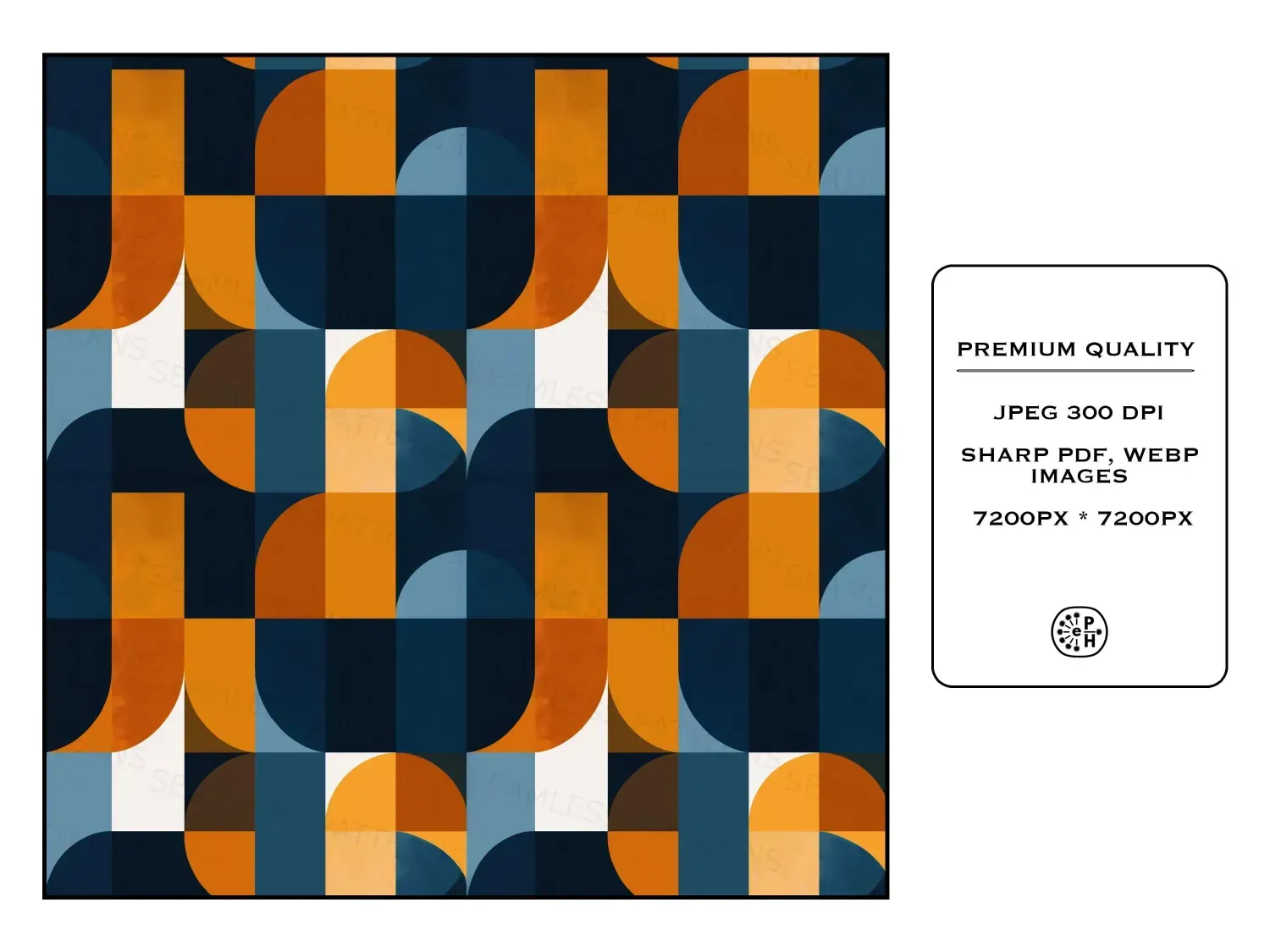 Transform your space with these 20 seamless retro geometric pattern designs. This bundle features vivid colors and expressive shapes await! Download now!