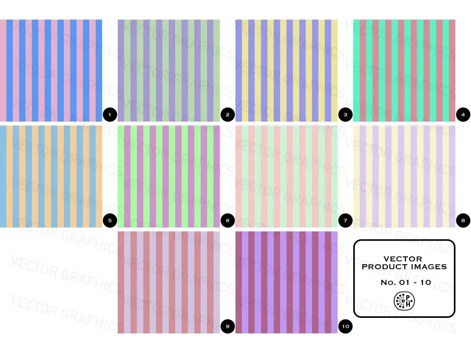 Explore 20 vibrant Vector Vertical Stripes Seamless Patterns for bold designs and stylish flair in fabric, branding, and wallpaper!