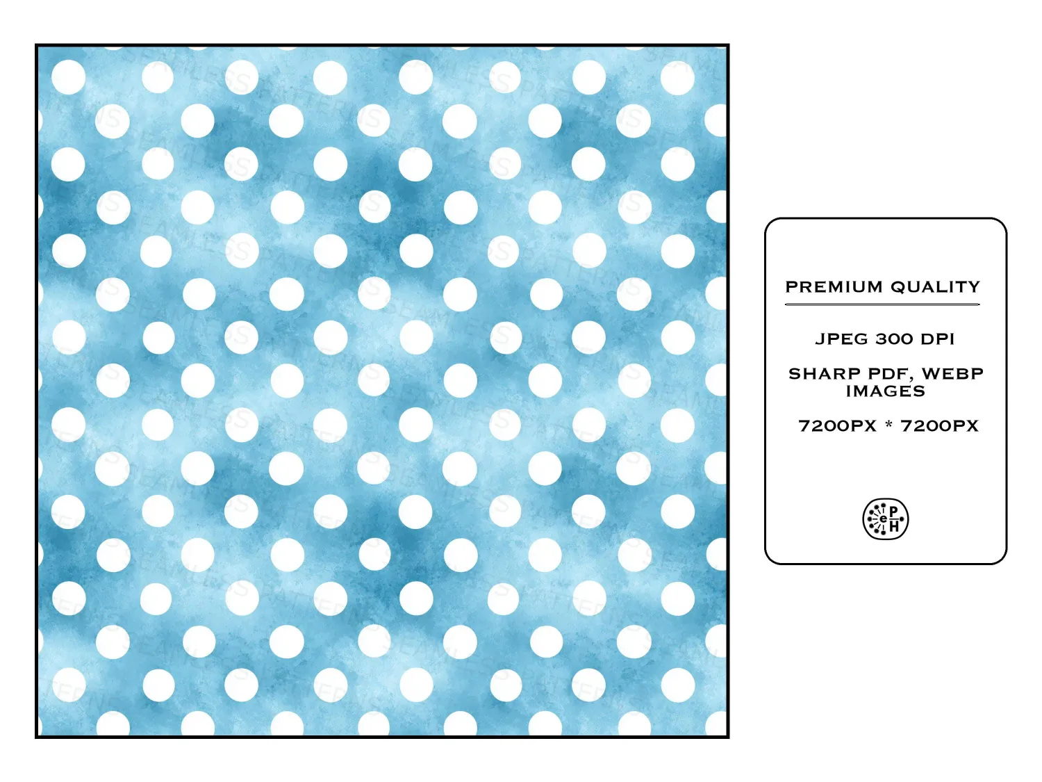 polka dot watercolor background bundle, seamless patterns, perfect for creating soft and playful designs. Add charm to your DIY projects!