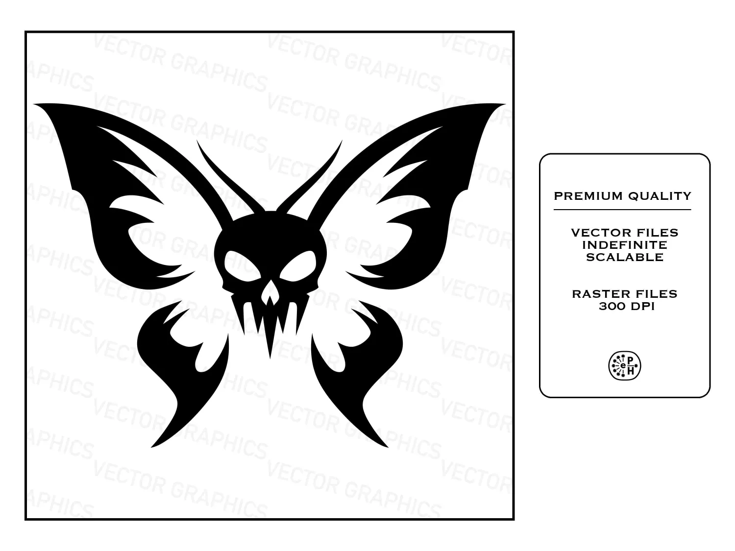 Vector Clipart Skulls Gothic Bundle, Wall Art, bold black skull illustrations, minimalism meets gothic elegance, perfect for tattoos and logos, grab your download now!