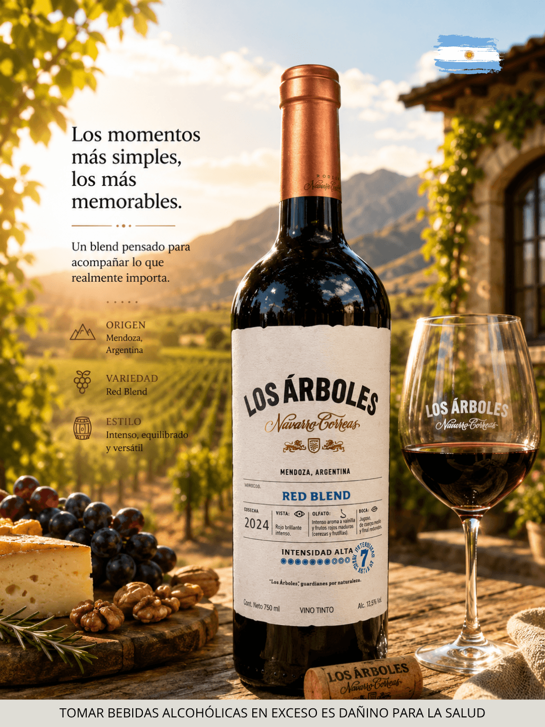 Los Árboles Red Blend 2024