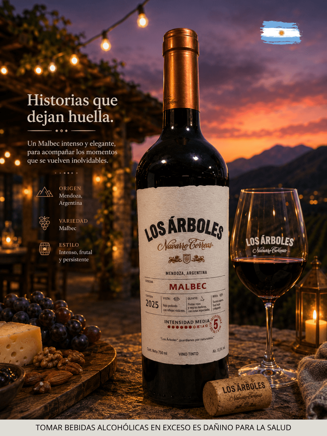 Los Árboles Malbec 2025