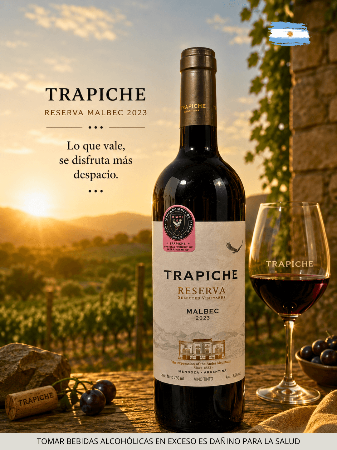 Trapiche Reserva Selected Malbec 2023