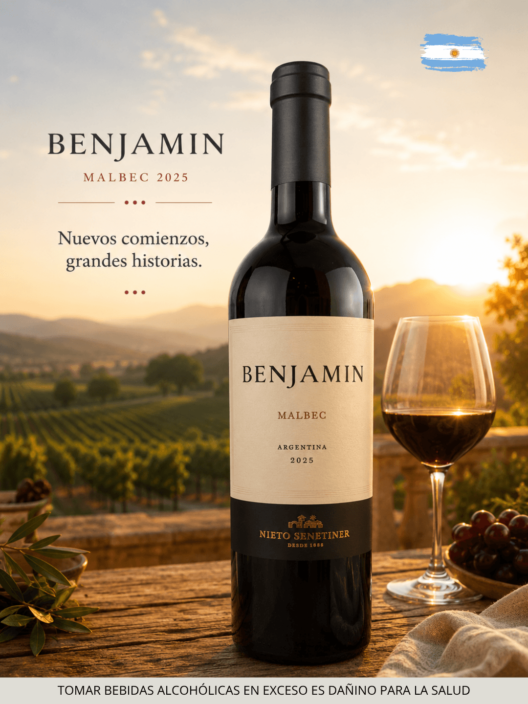 Nieto Seniter Benjamin Malbec 2023