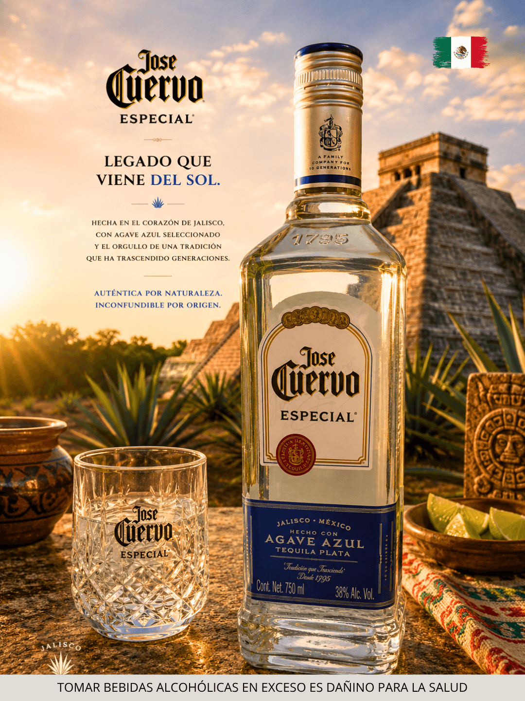 Tequila José Cuervo Especial x 750 ml