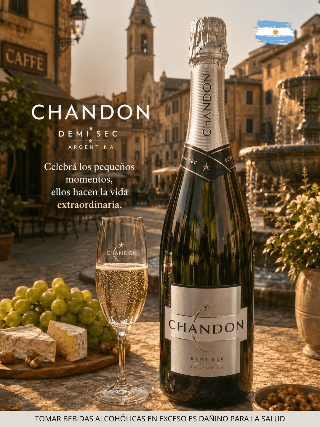 Espumante Argentino Chandon Demi Sec