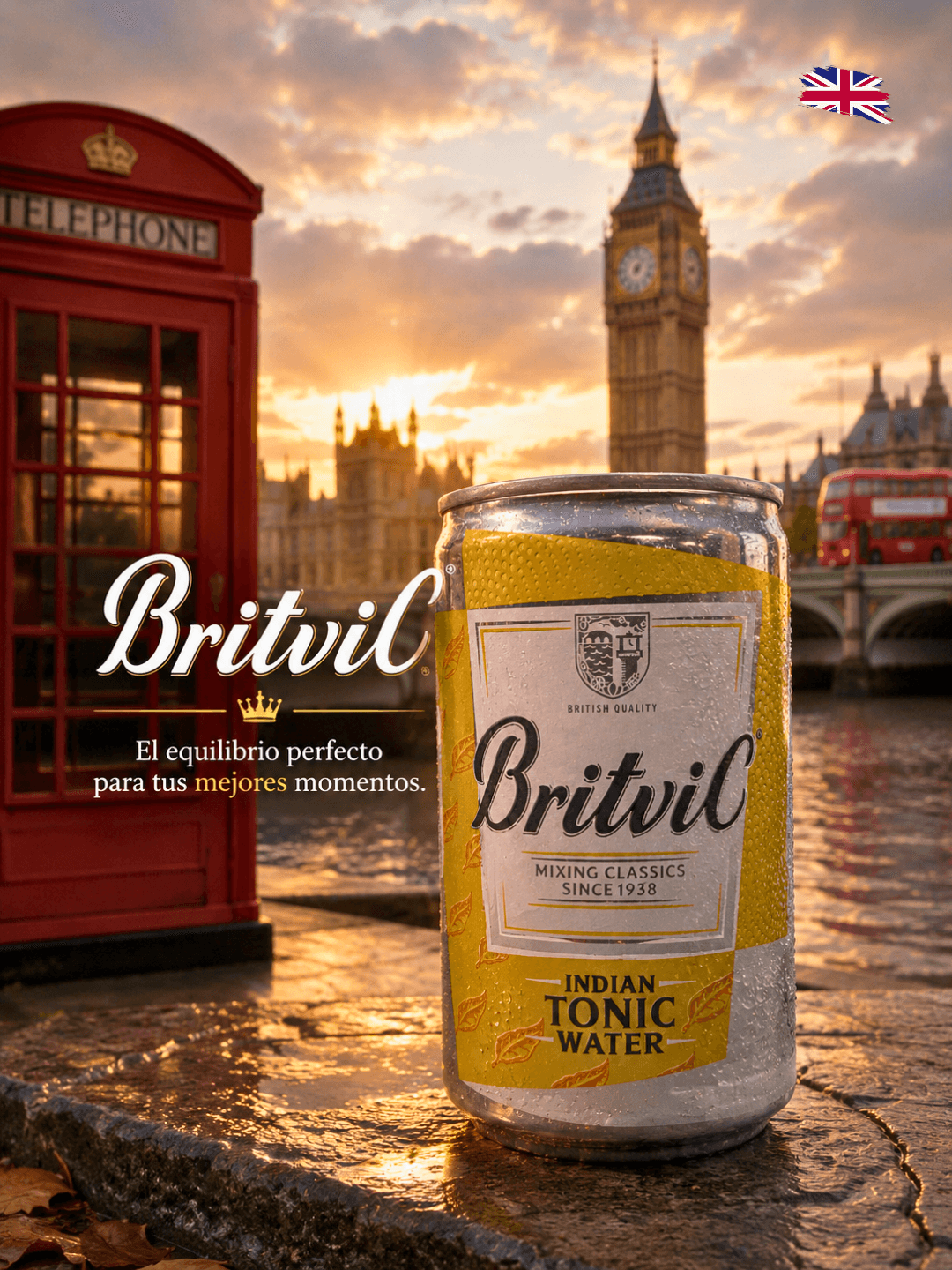 Agua Tónica Britvic x 150 ml