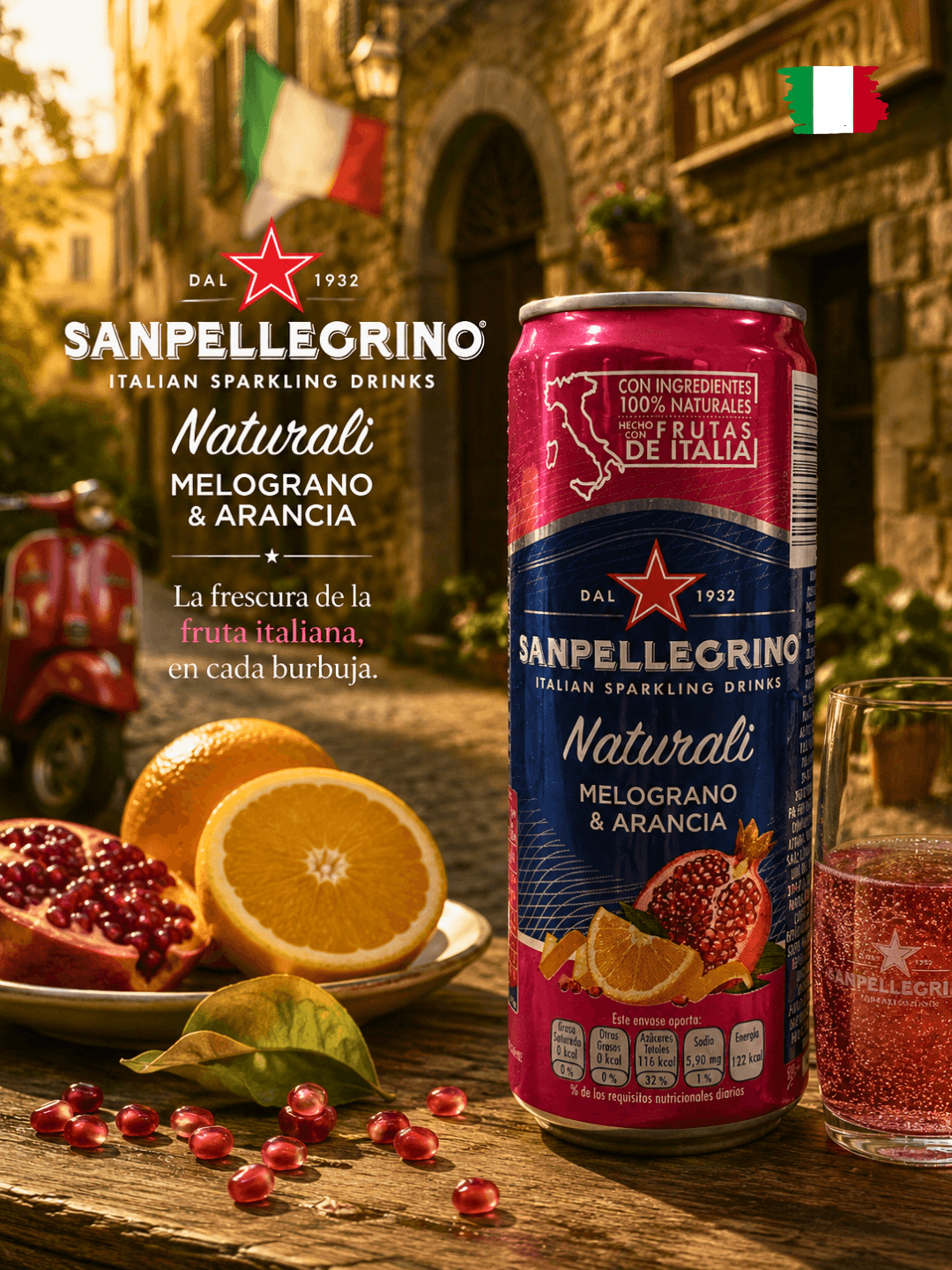 San Pellegrino Melograno & Arancia x 330 ml