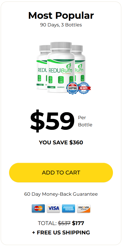 reduburn buy now 3 bottles