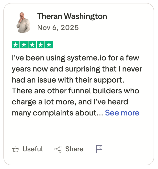 systeme io customer feedback6