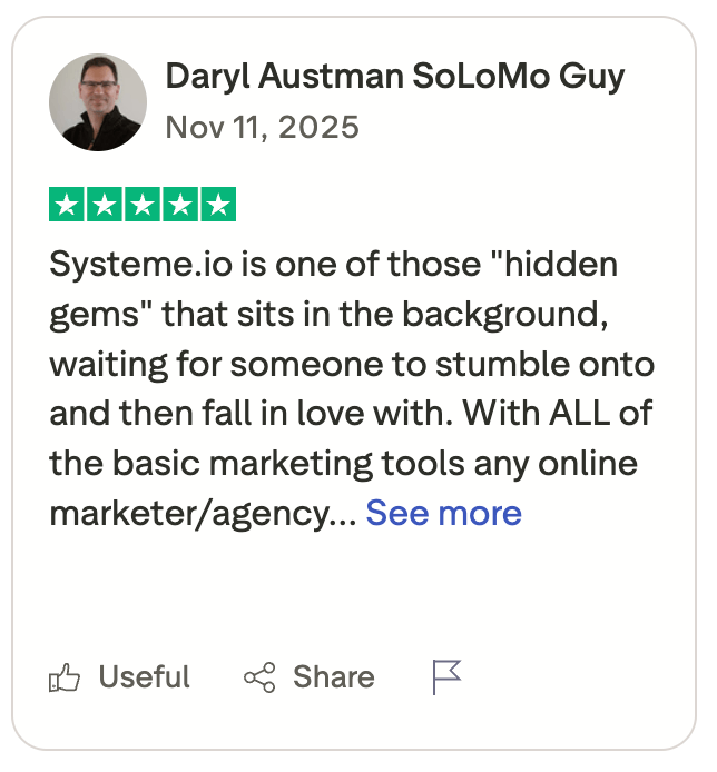systeme io customer feedback9