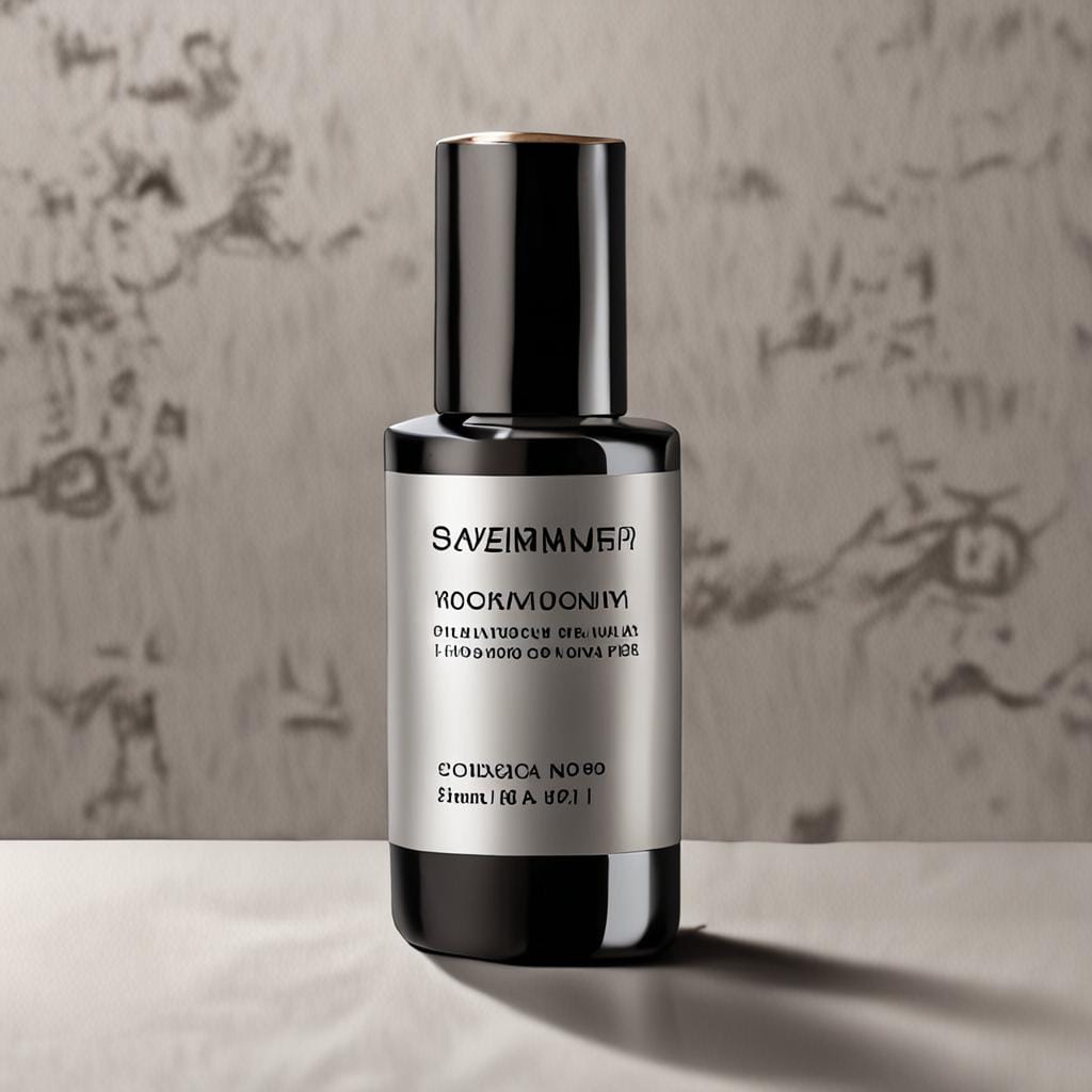 luxury mens skincare serum