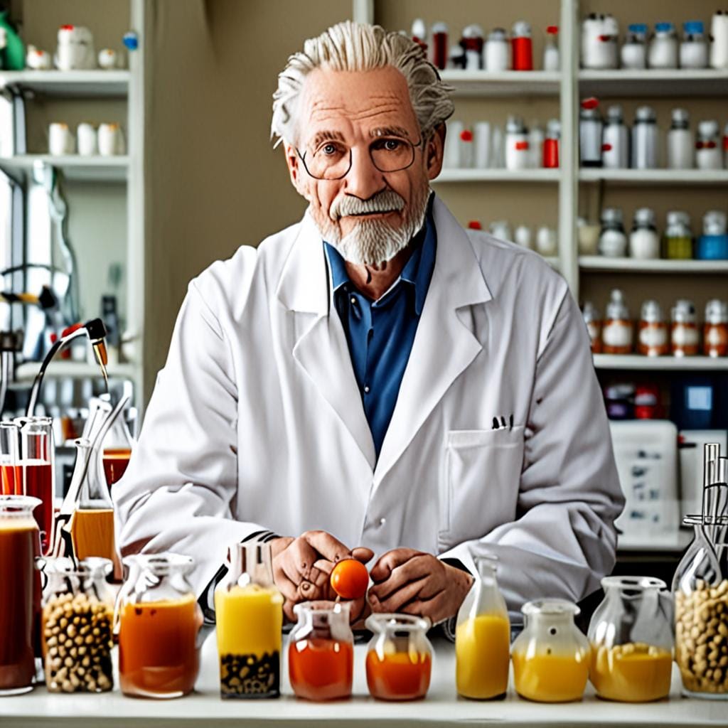 real 50-year-old man nutrition laboratory