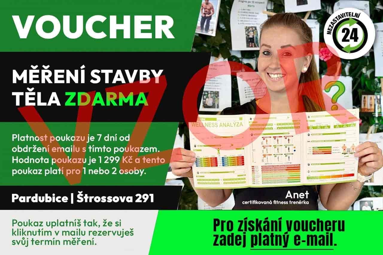 Voucher - Měření Stavby těla ZDARMA