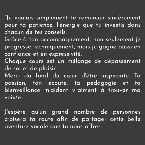 témoignages