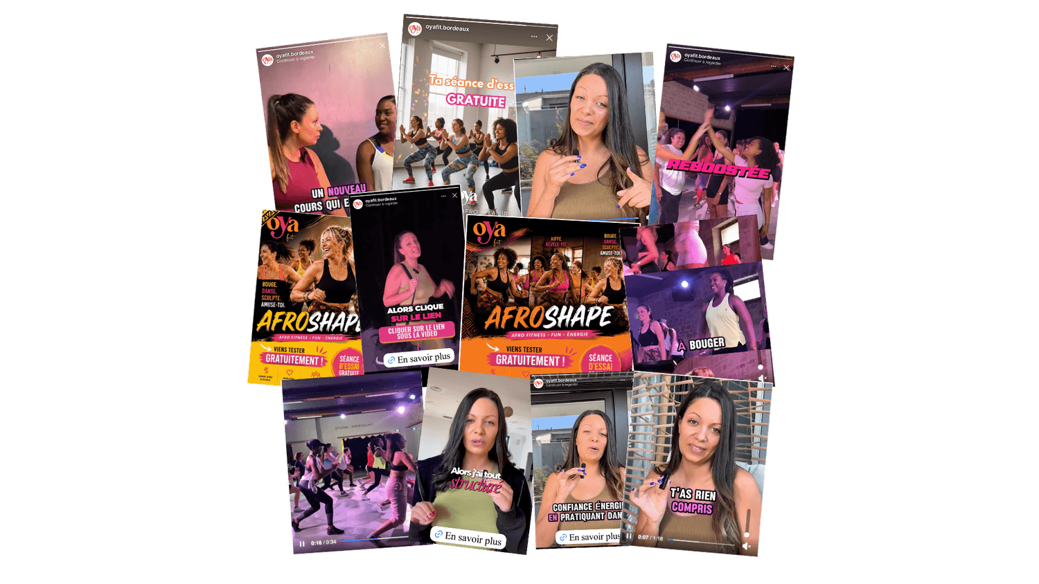 Publicités Facebook et Instagram AfroShape