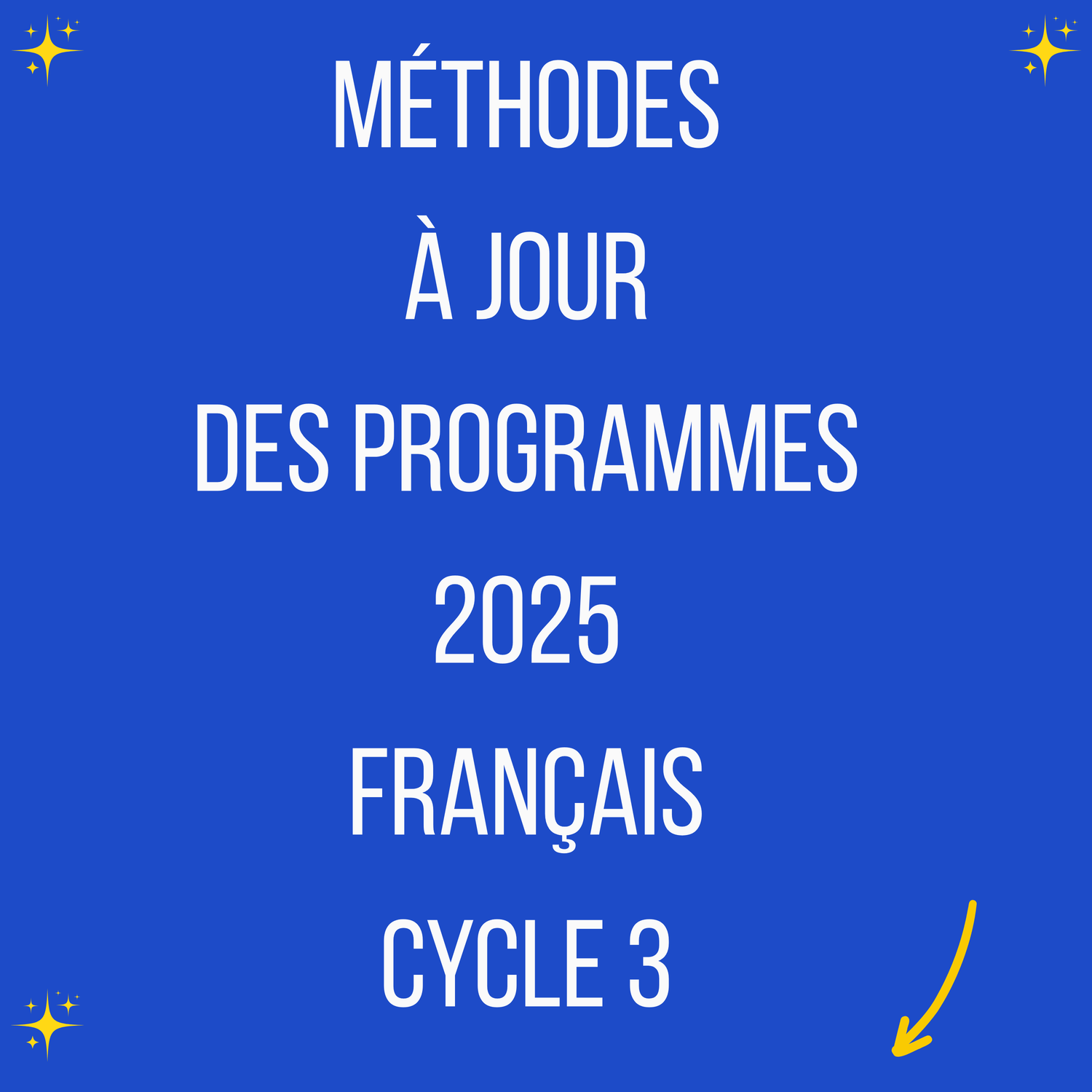 méthodes 2025 
