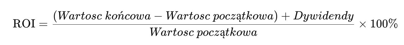 ROI, CAGR (Compound Annual Growth Rate), total shareholder return (TSR)