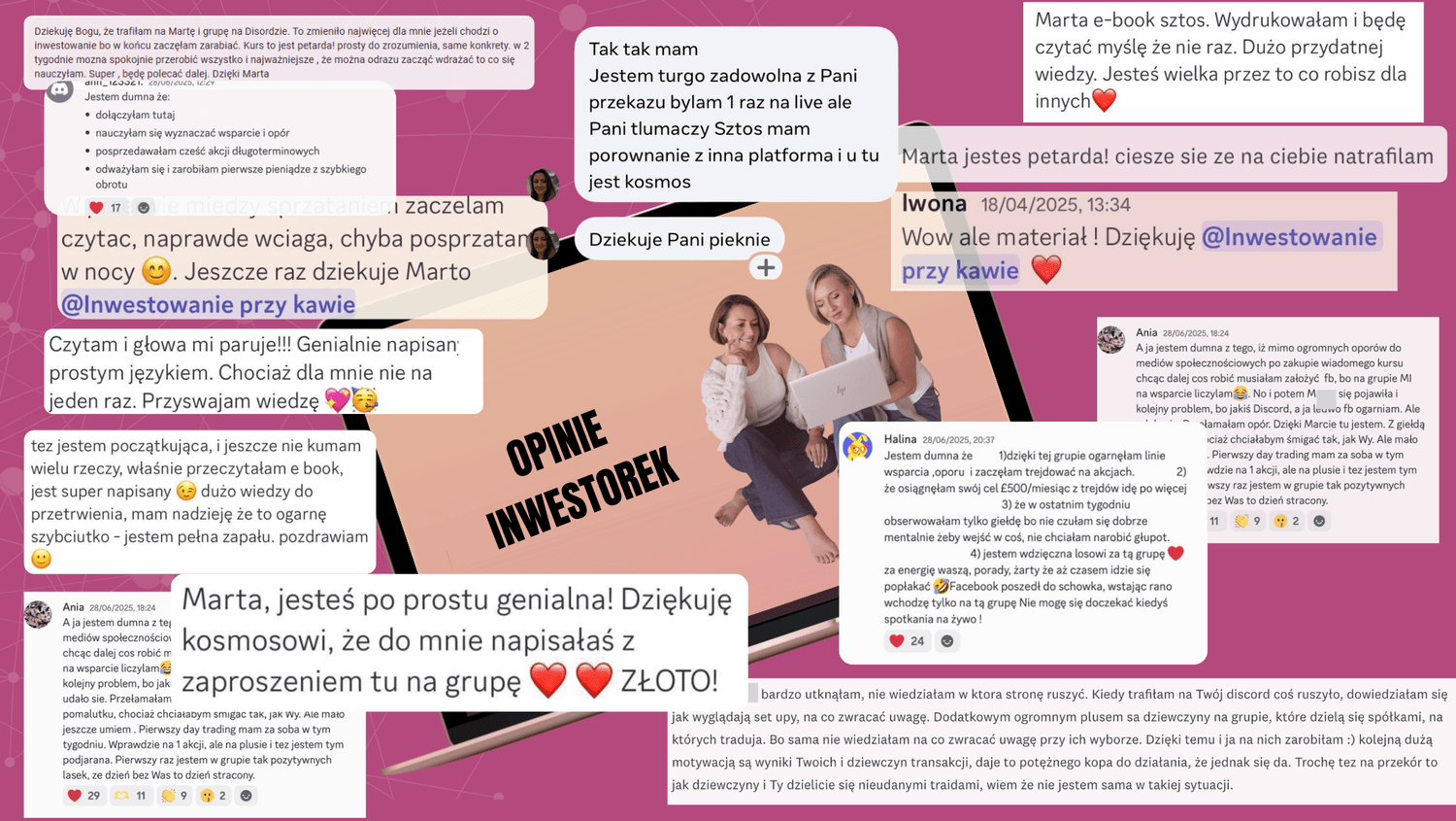 Inwestowanie przy kawie, Giełda po kobiec­emu – Twój przewodnik po inwestowaniu dla kobiet, Inwestorka, kurs jak kupić akcje, giełda dla początkujących kobiet, kurs inwestowania dla kobiet, inwestowanie przy kawie, jak kobieta może zacząć inwestować