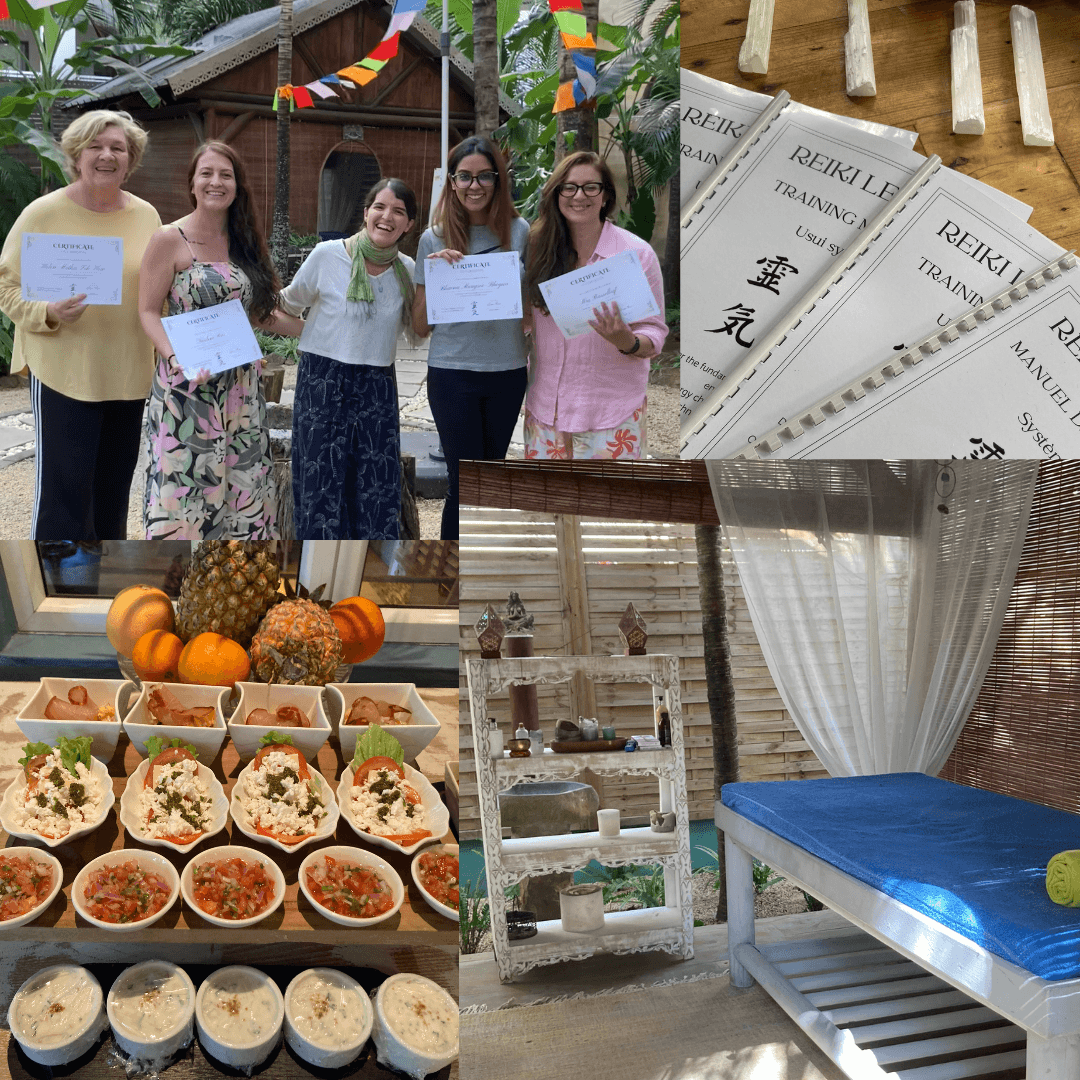 First Reiki training in Mauritius