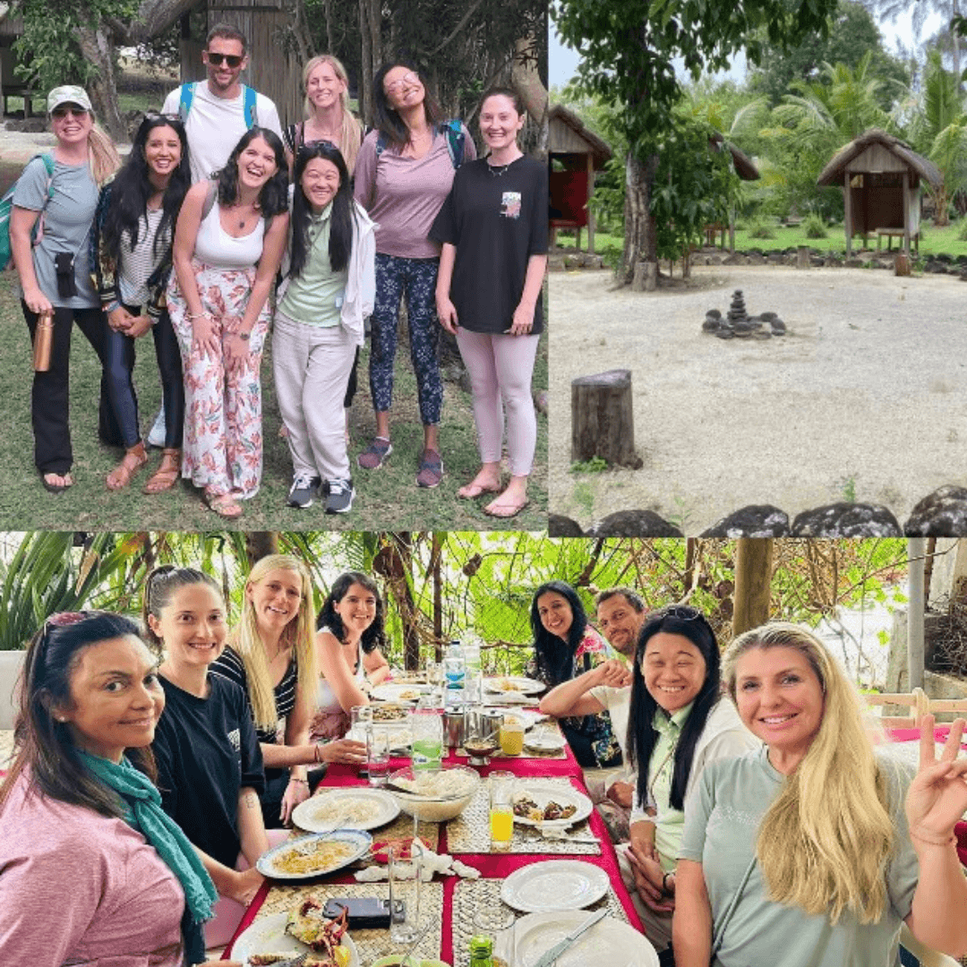 Spiritual event in the Riambel Vortex, Mauritius Island, about healing the chakras