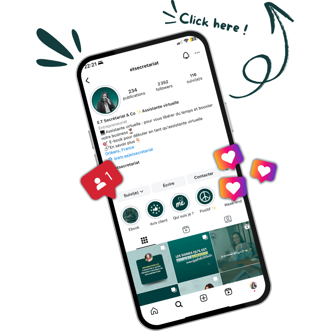 rejoins moi, Instagram, ETSECRETARIAT, suivre, abonné, abonnement, 