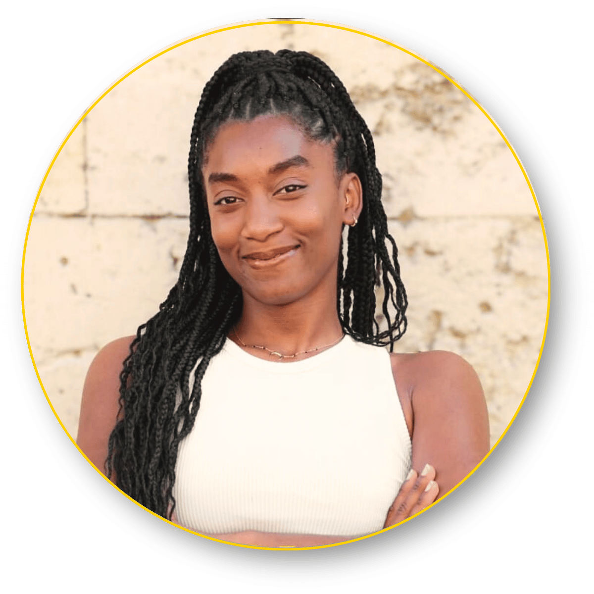 Photo Nasmati, ambassadrice Afroshape