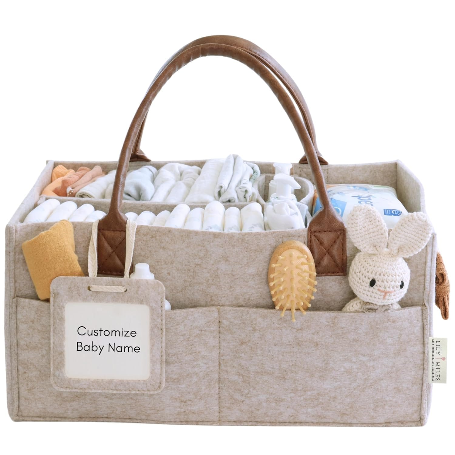 Diaper caddy organizer