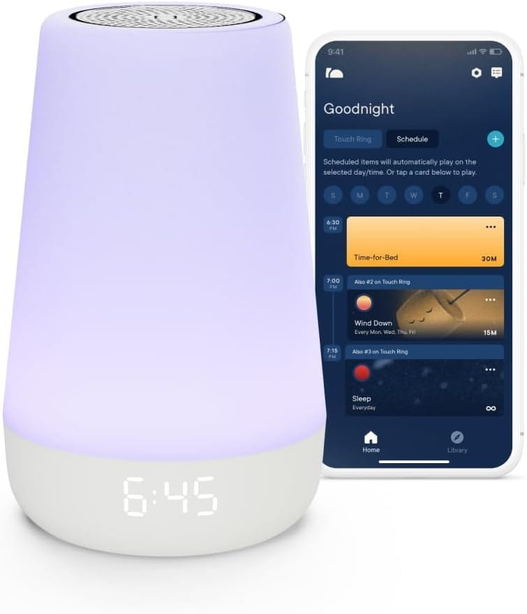 sound machine and night light for baby