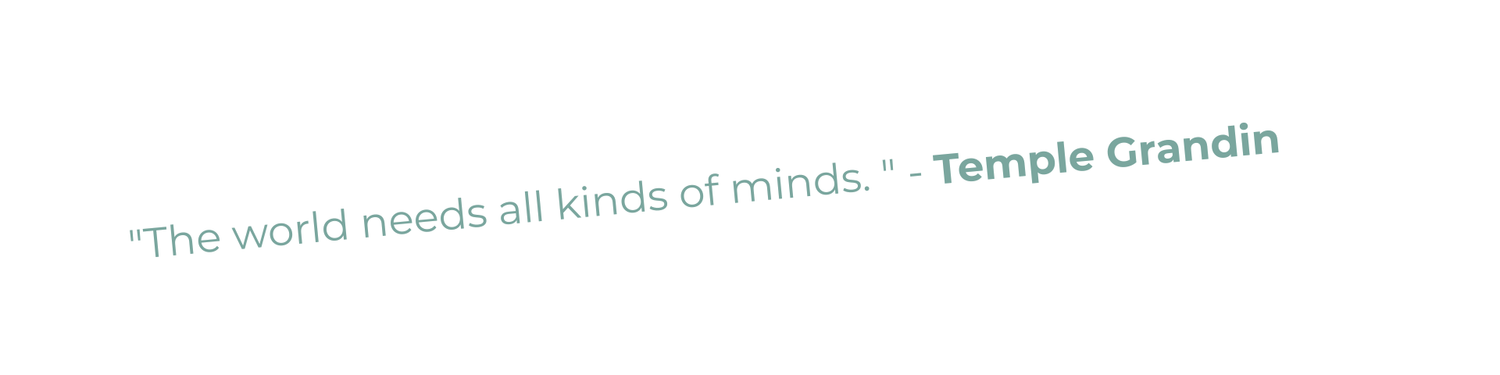 Aggie Kos Neurofamily · Knowledge · Calm · Independence 