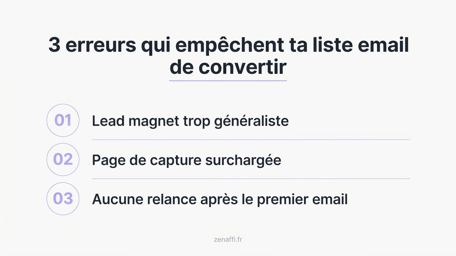 liste email qualifiée, lead magnet, email marketing IA, tunnel de capture, business automatisé faceless