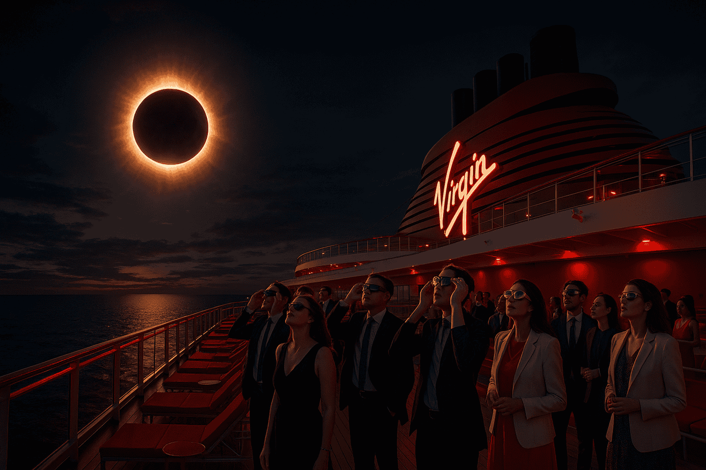 Virgin Voyages adults-only eclipse cruise August 2026
