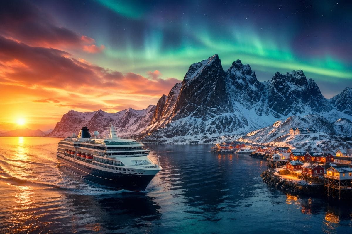 Luxury small ship cruise in Norwegian fjords, ultra-luxury ocean cruise experience