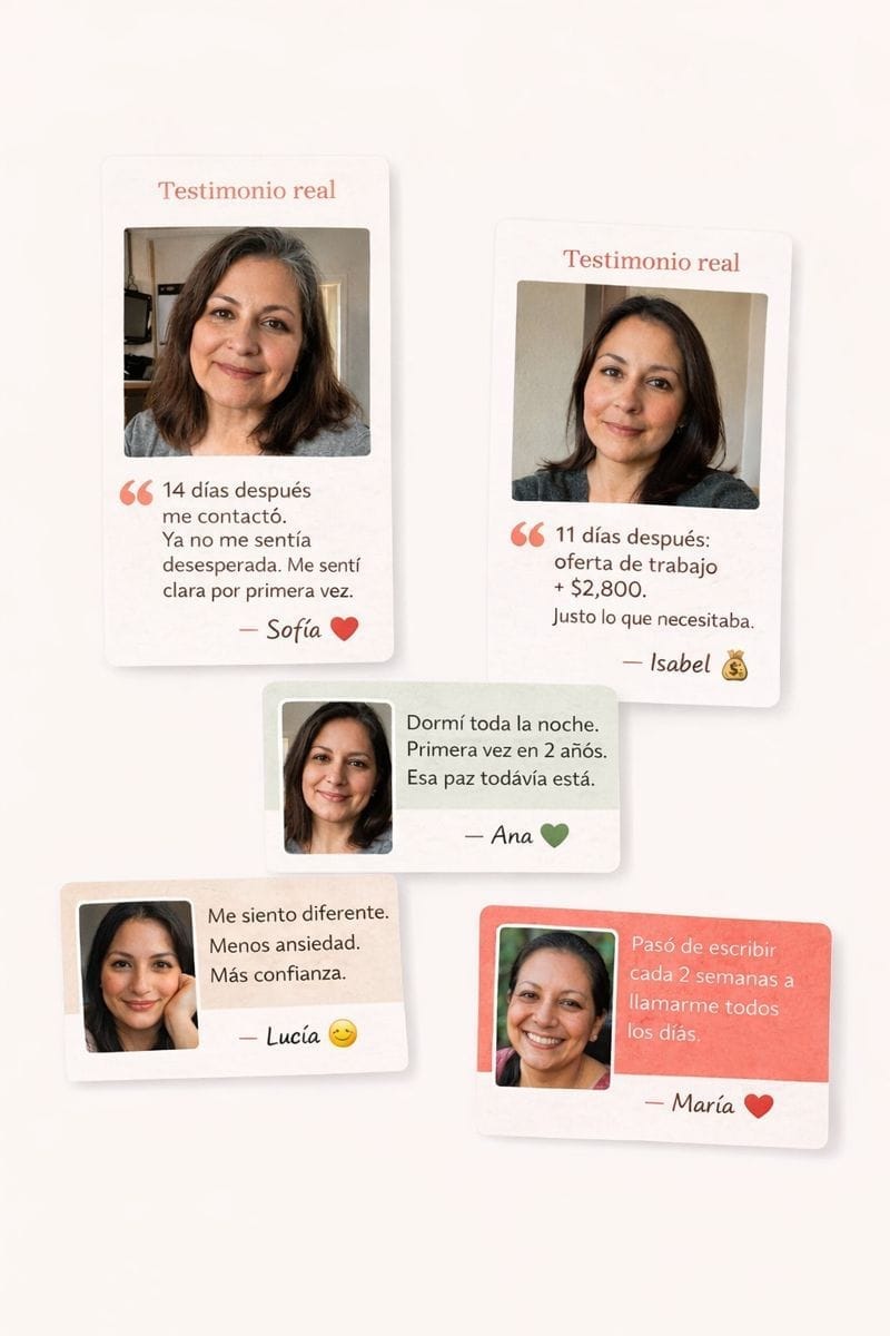 Testimonios de clientas satisfechas