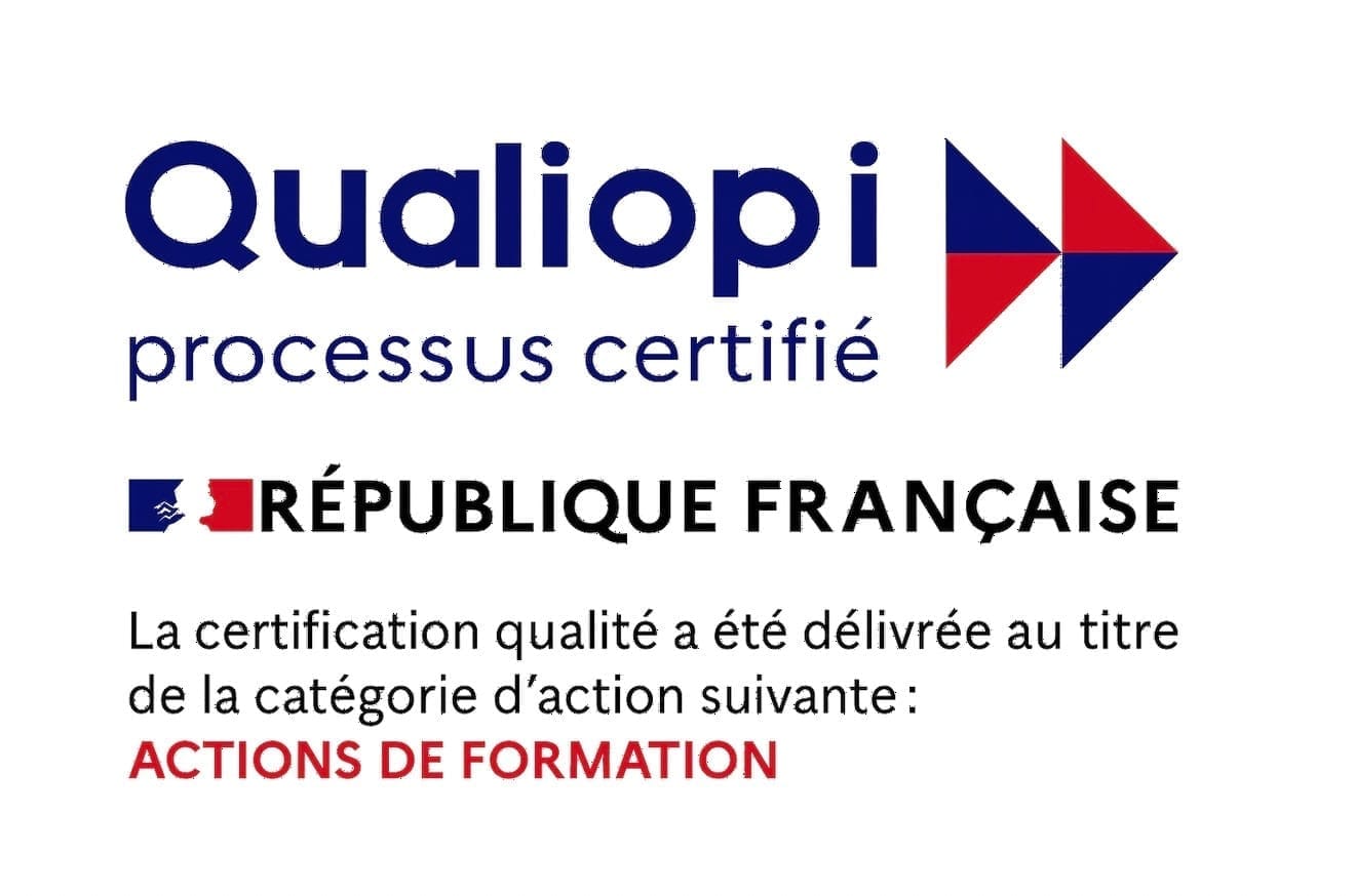 Certification Qualiopi délivrée au titre des actions de formation