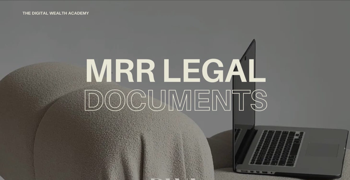 <img src="product.jpg" alt="Digital Wealth Academy MRR Legal Documents" />