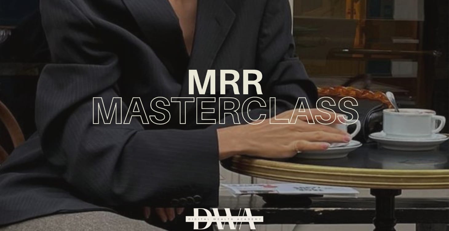 <img src="product.jpg" alt="Digital Wealth Academy MRR Masterclass" />
