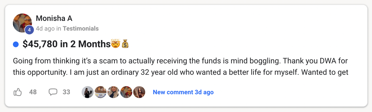 <img src="product.jpg" alt="Digital Wealth Academy Students Testimonials" />