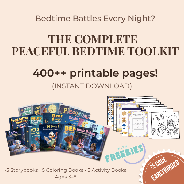 THE PEACEFUL COMPLETE BEDTIME TOOLKIT FOR BUSY MOMS