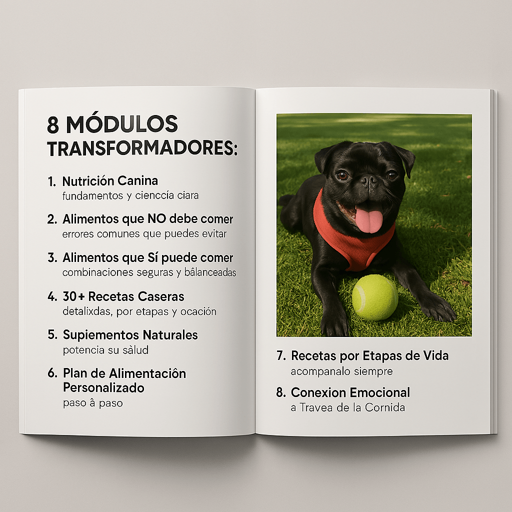 Contenido detallado del ebook NutriPatitas