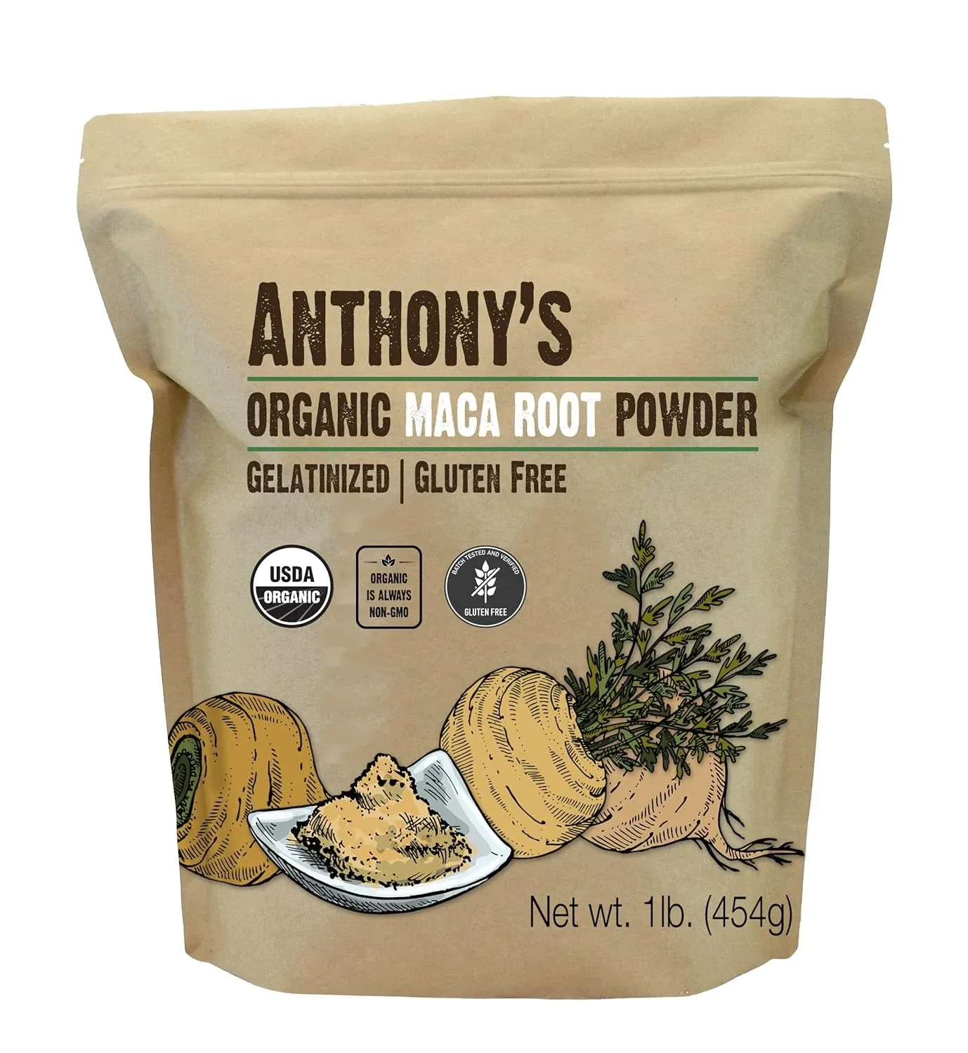 anthony's maca powder product